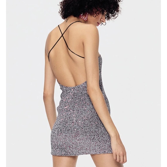 FOR LOVE & LEMONS • Constance sparkle dress size M - Picture 9 of 10